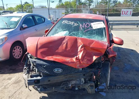 2006 Kia Rio Lx из США, поврежденный, VIN KNADE123466048054